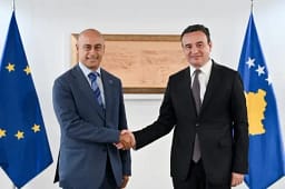 Kurti priti në takim shefin e ri të EULEX-it, diskutohet për gjendjen e sigurisë dhe bashkëpunimin Kurti priti në takim shefin e ri të EULEX-it, diskutohet për gjendjen e sigurisë dhe bashkëpunimin