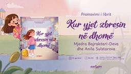 Nesër promovohet libri “Kur yjet zbresin në dhomë” nga Mjedra Bajraktari-Deva dhe Anila Sulstarova. Nesër promovohet libri “Kur yjet zbresin në dhomë” nga Mjedra Bajraktari-Deva dhe Anila Sulstarova.