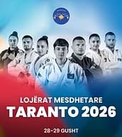 Xhudistët gati për medalje në Lojërat Mesdhetare “Taranto 2026” Xhudistët gati për medalje në Lojërat Mesdhetare “Taranto 2026”