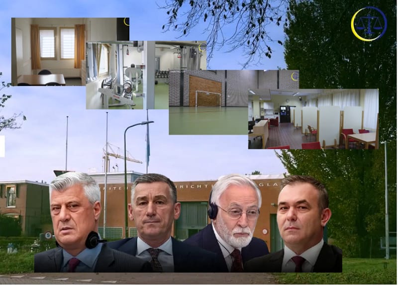 Për herë të parë Specialja publikon pamjet nga brenda burgut në Hagë ku mbahen Thaçi dhe të tjerët Për herë të parë Specialja publikon pamjet nga brenda burgut në Hagë ku mbahen Thaçi dhe të tjerët