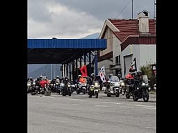 Motoristët veteranë të UÇK-së nisen nga Vërmica drejt Prishtinës Motoristët veteranë të UÇK-së nisen nga Vërmica drejt Prishtinës