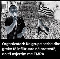 Rama reagon pas pretendimeve se në protestë ka grupe serbe e greke të infiltruara Rama reagon pas pretendimeve se në protestë ka grupe serbe e greke të infiltruara