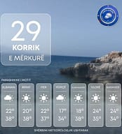 Mot i nxehtë në Shqipëri, temperaturat deri në 38 gradë Mot i nxehtë në Shqipëri, temperaturat deri në 38 gradë