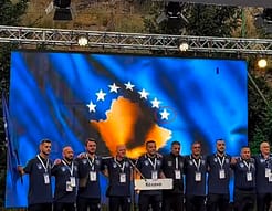Skandaloze: Maqedonia e Veriut e paraqet flamurin e Kosovës me 7 yje Skandaloze: Maqedonia e Veriut e paraqet flamurin e Kosovës me 7 yje