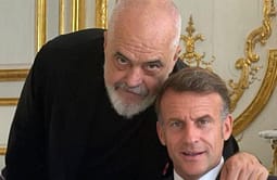 Edi Rama: Rilindja e Liceut Francez të Korçës në tryezën e Macronit Edi Rama: Rilindja e Liceut Francez të Korçës në tryezën e Macronit