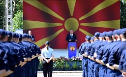 Policisë së Maqedonisë së Veriut iu bashkuan 496 zyrtarë të rinj policorë Policisë së Maqedonisë së Veriut iu bashkuan 496 zyrtarë të rinj policorë