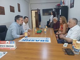 Çeku vizitoi SBASHK-un zotohen për bashkëpunim e komunikim të mirë Çeku vizitoi SBASHK-un zotohen për bashkëpunim e komunikim të mirë