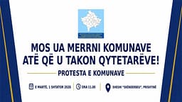 “Në falimentim”, Asociacioni i Komunave sot mban protestë në Prishtinë “Në falimentim”, Asociacioni i Komunave sot mban protestë në Prishtinë