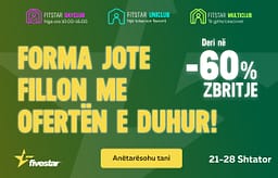 Jepi vetes rëndësi – bëhu pjesë e FiveStar me oferta speciale! Jepi vetes rëndësi – bëhu pjesë e FiveStar me oferta speciale!