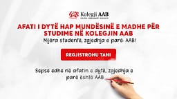 Afati i dytë hap mundësinë e madhe për studime në Kolegjin AAB – mijëra studentë, zgjedhja e parë: AAB! Afati i dytë hap mundësinë e madhe për studime në Kolegjin AAB – mijëra studentë, zgjedhja e parë: AAB!