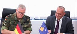 Gjermania dhuron rreth 3 milionë euro për avancimin e kapaciteteve të FSK-së Gjermania dhuron rreth 3 milionë euro për avancimin e kapaciteteve të FSK-së