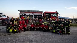 KFOR-i, zjarrfikësit dhe emergjencat, stërvitje të përbashkët në Bondsteel KFOR-i, zjarrfikësit dhe emergjencat, stërvitje të përbashkët në Bondsteel