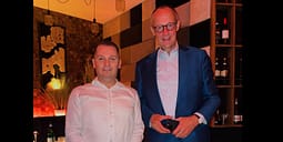 Kancelari gjerman Friedrich Merz mysafir në restorantin e shqiptarit Fatos Xhafolli në Berlin Kancelari gjerman Friedrich Merz mysafir në restorantin e shqiptarit Fatos Xhafolli në Berlin
