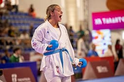 Fortesa në gjysmëfinale, një fitore larg medaljes Fortesa në gjysmëfinale, një fitore larg medaljes