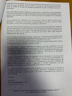 PDK shkresë zyrtare Haxhiut – pezullon kandidaturën e Çitakut për nënkryetare (Dokument) PDK shkresë zyrtare Haxhiut – pezullon kandidaturën e Çitakut për nënkryetare (Dokument)