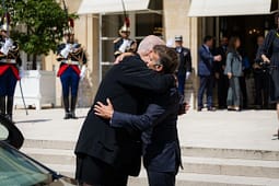 Rama përfundon takimin me Macron Rama përfundon takimin me Macron
