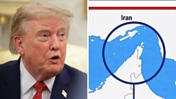 Trump poston një foto të Ngushticës së Hormuzit: Territori i ri i SHBA’së Trump poston një foto të Ngushticës së Hormuzit: Territori i ri i SHBA’së