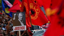 Sot në Shkup mbahet marshi protestues në mbështetje të ish-krerëve të UÇK-së Sot në Shkup mbahet marshi protestues në mbështetje të ish-krerëve të UÇK-së