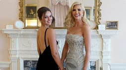 Ivanka Trump në takimin e presidentit amerikan Donald Trump dhe Xi Jinping, shfaqet me veshjen 6 mijë dollarëshe me detaje kristalesh Ivanka Trump në takimin e presidentit amerikan Donald Trump dhe Xi Jinping, shfaqet me veshjen 6 mijë dollarëshe me detaje kristalesh