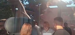 Çitaku tenton të hyjë në Qeveri, i ndalohet hyrja – pamje Çitaku tenton të hyjë në Qeveri, i ndalohet hyrja – pamje