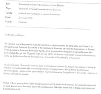PDK i drejtohet sërish me letër Avni Deharit, kërkojnë vazhdimin e seancës për ditën e shtunë PDK i drejtohet sërish me letër Avni Deharit, kërkojnë vazhdimin e seancës për ditën e shtunë