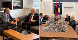Ahmeti takohet me Hamzën e Gjinin, diskutojnë zhvillimet politike dhe zhvillimet në Hagë Ahmeti takohet me Hamzën e Gjinin, diskutojnë zhvillimet politike dhe zhvillimet në Hagë