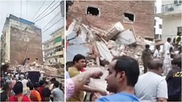 Dhjetëra persona dyshohet se janë bllokuar në ndërtesën e shembur në Delhi Dhjetëra persona dyshohet se janë bllokuar në ndërtesën e shembur në Delhi