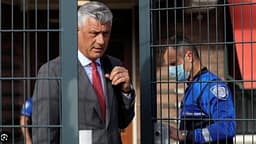 Thaçi: Ushtria dhe policia serbe nuk ishin kundërshtarë të perceptuar, ata përfaqësonin aparatin e aparteidit dhe të spastrimit etnik kundër shqiptarëve Thaçi: Ushtria dhe policia serbe nuk ishin kundërshtarë të perceptuar, ata përfaqësonin aparatin e aparteidit dhe të spastrimit etnik kundër shqiptarëve