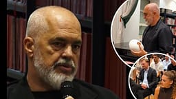 Studentë të Fakultetit Filozofik të UP-së i dhuruan Ramës plisin me simbolin e UÇK-së, çka u tha kryeministri në takim? Studentë të Fakultetit Filozofik të UP-së i dhuruan Ramës plisin me simbolin e UÇK-së, çka u tha kryeministri në takim?