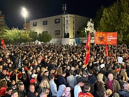 Nata e 14-të e protestës “Jo në emrin tim” në Prishtinë kundër aktgjykimit në Hagë Nata e 14-të e protestës “Jo në emrin tim” në Prishtinë kundër aktgjykimit në Hagë