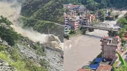 Kina ngre alarmin: Rrezik i lartë që liqeni të shkaktojë një tjetër përmbytje në Nepal Kina ngre alarmin: Rrezik i lartë që liqeni të shkaktojë një tjetër përmbytje në Nepal