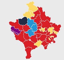 Numërohen 73% e votave, LVV dominon komunat, PDK forcë e parë në 3 komuna Numërohen 73% e votave, LVV dominon komunat, PDK forcë e parë në 3 komuna
