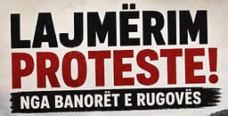 Vendimi për ndalimin e ndërtimeve, protestojnë banorët e Rugovës Vendimi për ndalimin e ndërtimeve, protestojnë banorët e Rugovës