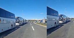 Tubimi i studentëve shqiptarë në Shkup, raportohet se janë ndaluar 5 autobusë me protestues në Kumanovë Tubimi i studentëve shqiptarë në Shkup, raportohet se janë ndaluar 5 autobusë me protestues në Kumanovë