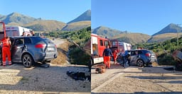 Aksident i rëndë në aksin Kardhiq-Delvinë, një i vdekur dhe tre të plagosur Aksident i rëndë në aksin Kardhiq-Delvinë, një i vdekur dhe tre të plagosur