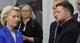 Von der Leyen bisedë telefonike me Zelensky: E përsërita mbështetjen e plotë të Evropës për Ukrainën Von der Leyen bisedë telefonike me Zelensky: E përsërita mbështetjen e plotë të Evropës për Ukrainën