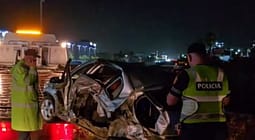 Aksident i rëndë në autostradën Tiranë-Durrës, ka të lënduar Aksident i rëndë në autostradën Tiranë-Durrës, ka të lënduar