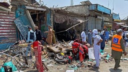 Të paktën nëntë të vrarë nga shpërthimi i një bombe në një treg në Pakistan Të paktën nëntë të vrarë nga shpërthimi i një bombe në një treg në Pakistan