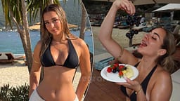 Bikini të zeza dhe super formë, Elijona ndan momente nga pushimet Bikini të zeza dhe super formë, Elijona ndan momente nga pushimet