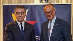 Mickoski takon Macron dhe Merz në Tivat: Fokusi tek e ardhmja evropiane e rajonit Mickoski takon Macron dhe Merz në Tivat: Fokusi tek e ardhmja evropiane e rajonit