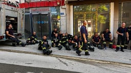 Komandanti i zjarrfikësve në Prishtinë, Gashi: Kolegët dhanë maksimumin dhe arritën ta shuajnë zjarrin me sukses Komandanti i zjarrfikësve në Prishtinë, Gashi: Kolegët dhanë maksimumin dhe arritën ta shuajnë zjarrin me sukses