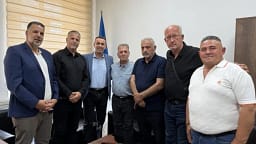 Ministri i Sportit, Blerim Gashani takon përfaqësuesit e futbollit shqiptar në diasporë Ministri i Sportit, Blerim Gashani takon përfaqësuesit e futbollit shqiptar në diasporë