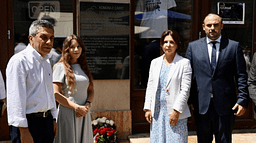 Në Çarshinë e Shkupit u vendos pllakë përkujtimore për urbanistin polak Adolf Ciborowski Në Çarshinë e Shkupit u vendos pllakë përkujtimore për urbanistin polak Adolf Ciborowski