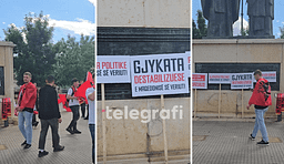 Protesta e dytë e studentëve në Shkup, fillon tubimi i protestuesve pranë Urës së Gurit Protesta e dytë e studentëve në Shkup, fillon tubimi i protestuesve pranë Urës së Gurit