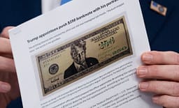 Trump kërkon që fytyra e tij të vendoset në kartëmonedhën 250 dollarëshe Trump kërkon që fytyra e tij të vendoset në kartëmonedhën 250 dollarëshe