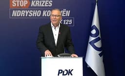 Hamza: PDK hap fushatën në Ferizaj, premton rritje pagash dhe pensionesh dhe kërkon fushatë të barabartë Hamza: PDK hap fushatën në Ferizaj, premton rritje pagash dhe pensionesh dhe kërkon fushatë të barabartë