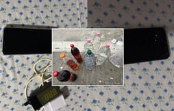 “Party” në burgun e Peqinit? Zbulohen telefona, uiski, verë dhe raki në qelitë e të dënuarve “Party” në burgun e Peqinit? Zbulohen telefona, uiski, verë dhe raki në qelitë e të dënuarve