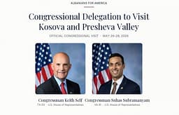 Sot vijnë në Kosovë kongresistët amerikanë Keith Self dhe Suhas Subramany Sot vijnë në Kosovë kongresistët amerikanë Keith Self dhe Suhas Subramany