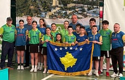 Pingpong – Kosova mbyll garën në vendin e pestë në kategorinë U11 Pingpong – Kosova mbyll garën në vendin e pestë në kategorinë U11