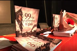 “99-ta e gdhendur n’gjak”, promovohet libri në 27 vjetorin e masakrës së Vushtrrisë “99-ta e gdhendur n’gjak”, promovohet libri në 27 vjetorin e masakrës së Vushtrrisë